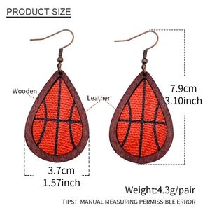 Basketball Drip Earrings